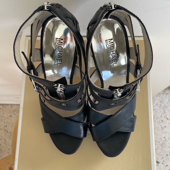 Michael Kors Anya Platform Heels *worn once* - Picture 3 of 7